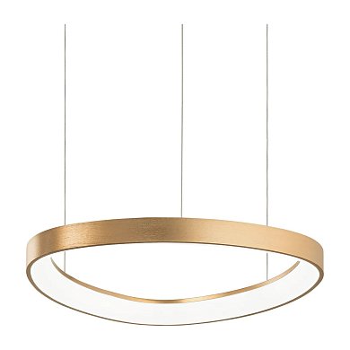 Подвесной светильник Gemini SP D042 ON-OFF 4000K Ideal Lux 372143, латунь