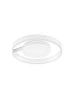 Triac Dimmable Sandy White Aluminium & Acrylic LED 41Watt 220-240Volt 1638Lm IP20 2700-3000-4000K CCT by Dip Switch D:40 W:4.6 cm