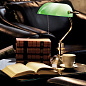 Кабинетная настольная лампа Arte Lamp BANKER A2491LT-1GO — фото 4