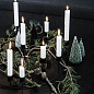 205340860 House Doctor Candle Light Therapy Подставка для свечей Ring S, черная — фото 1