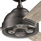 60" Pinion Fan Anvil Iron люстра-вентилятор 300253AVI Kichler — фото 5