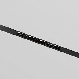 DK8201-BK Denkirs Simple Grill накладной трековый светильник линейный с оптическими линзами для однофазного шинопровода