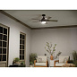 52" Tide 5 Blade LED Outdoor Ceiling Fan Olde Bronze  уличная люстра-вентилятор 310075OZ Kichler — фото 3
