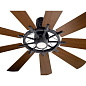 65" Gentry Fan Distressed Black люстра-вентилятор 300265DBK Kichler — фото 1