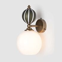 Striped Pop Petite Wall Light серо-коричневый-белая полоска