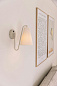 733502 Globen Lighting Lou Настенный светильник, белый/бежевый — фото 2