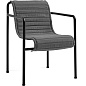 AB562-B281-AF12 Hay Стеганое обеденное кресло Palissade Cushion, антрацит — фото 1