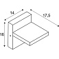 1002990 SLV ABRIDOR SENSOR WL 3000/4000K IP55 anthr. уличный настенный светильник — фото 5