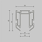 Профиль Maytoni Accessories for tracks Exility Серебро TRA034MP-212S(N) — фото 3