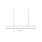 A42511/0M Vibia  Подвесная дорожка Bind 9 м x 300 см - A425 — фото 1