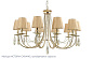 Люстра Crystal Lux VICTORIA SP10 GOLD/AMBER — фото 4