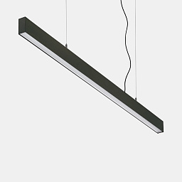369112 Ideal lux Office подвесной линейный светильник вытянутой прямоугольной формы с направленным вниз светом