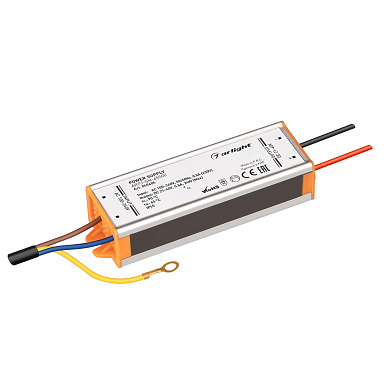 045404 Arlight LED драйвер ARPJ-SN-45500 (24W, 21-45V, 500mA)