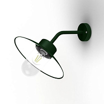 Belcour N° 8; Clear glass E27 60W; British green
