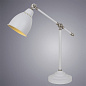 A2054LT-1WH Arte Lamp Braccio офисная настольная лампа E27 1х60W 800Lm — фото 1