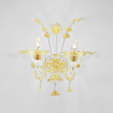 Настенный светильник Sogni Di Cristallo Gold Apollo