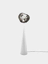 Торшер Tom Dixon Melt Fat Cone - Серебро полированный Поликарбонат