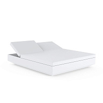 Vela square daybed with 2 reclining backrests кушетка, Vondom