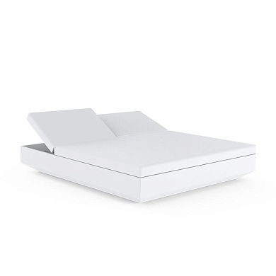 Vela square daybed with 2 reclining backrests кушетка, Vondom