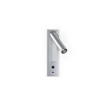 MATCH snooze SEMI-RECESSED 1.0, алюминий брашированный, 2700 K
