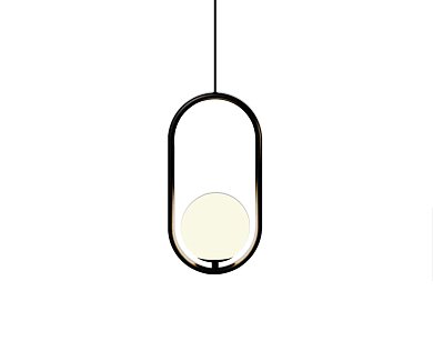 Подвесной светильник Kink Light Кенти черный 07631-1A,19
