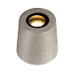 1006408 SLV CONCRETO FL grau 10W GU10 IP65 round уличный напольный светильник — фото 1