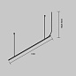 Шинопровод Maytoni Busbar trunkings Arity Черный TRX233-HL-1B — фото 5