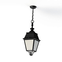 Avenue 4 N° 1; Opal PMMA E27 105W; Dark black