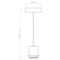 1184005 Pendant Suspension Kit 2 Astro lighting подвес для трека матовый никель — фото 3