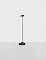 Dark Anthracite Die-Casting Aluminium & Polycarbonate Frost LED 4Watt 220-240 Volt 187Lm 3000K IP65 D:11 H:50cm