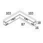 SPM - CONNECTOR 48V - 90° Delta Light IMP