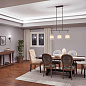 Marika 16" 3 Light Linear Chandelier Olde Bronze люстра 52263OZ Kichler — фото 1