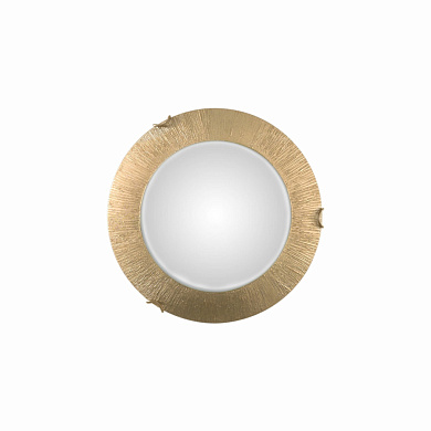 подвесной светильник цилиндрический золотой