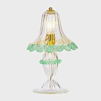 Delfi - Table Lamp Зеленый / 1 / Золотой