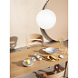 2484-0100 Luna Design House Stockholm Средний подвесной светильник с матовым белым шаром — фото 1