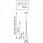 804117 Lightstar Conicita подвесной светильник, 40Вт, черный