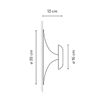 Funnel,Ceiling Soft Pink 2700K,DALI 1-10V PUSH