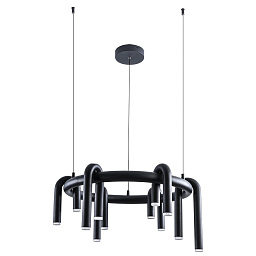 A3258LM-30BK Arte Lamp WARHOL подвесная люстра с дугообразными элементами