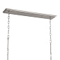 Adeena 47.25" 8 Light Linear Chandelier Classic Pewter люстра 52510CLP Kichler — фото 9