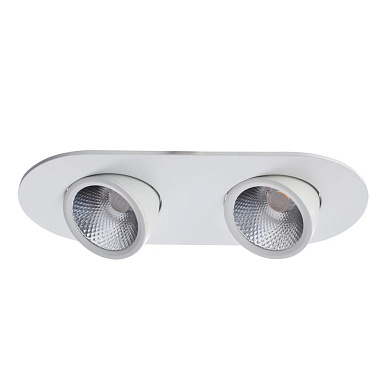 Точечный встраиваемый светильник Arte Lamp CARDANI A1212PL-2WH