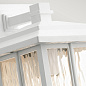 Настенный уличный светильник Beacon Square Kichler KL-BEACON-SQUARE-S-WHT белый — фото 1