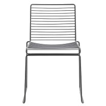 Hee Dining Chair, сталь, порошковая окраска, серый асфальт