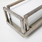 Уличный настенный светильник Ice Cubic rectangular Moretti Luce 3414 — фото 4