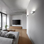 CA075DWHMDI Linea Light Hype AP LED алюминиевый настенный светильник белый — фото 2