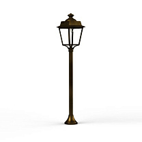 Place des Vosges 1 Évolution N° 10; Clear PMMA E27 60W; Gold patina