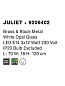 9206402 JULIET Novaluce светильник LED E14 3x12Вт 230В IP20
