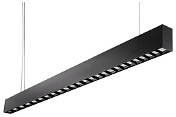 10318/D Black Loft It Vim подвесной линейный светильник чёрного цвета