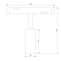 Трековый светильник Slim Magnetic Elektrostandard a063531 — фото 4