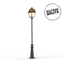 Avenue 2 N° 9; Clear glass Built-in LED 2700°K warm white 13W; Raw brass