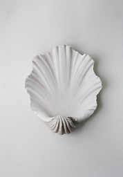 TWL52 Porta Romana Scallop настенный светильник в форме раковины с матовым покрытием